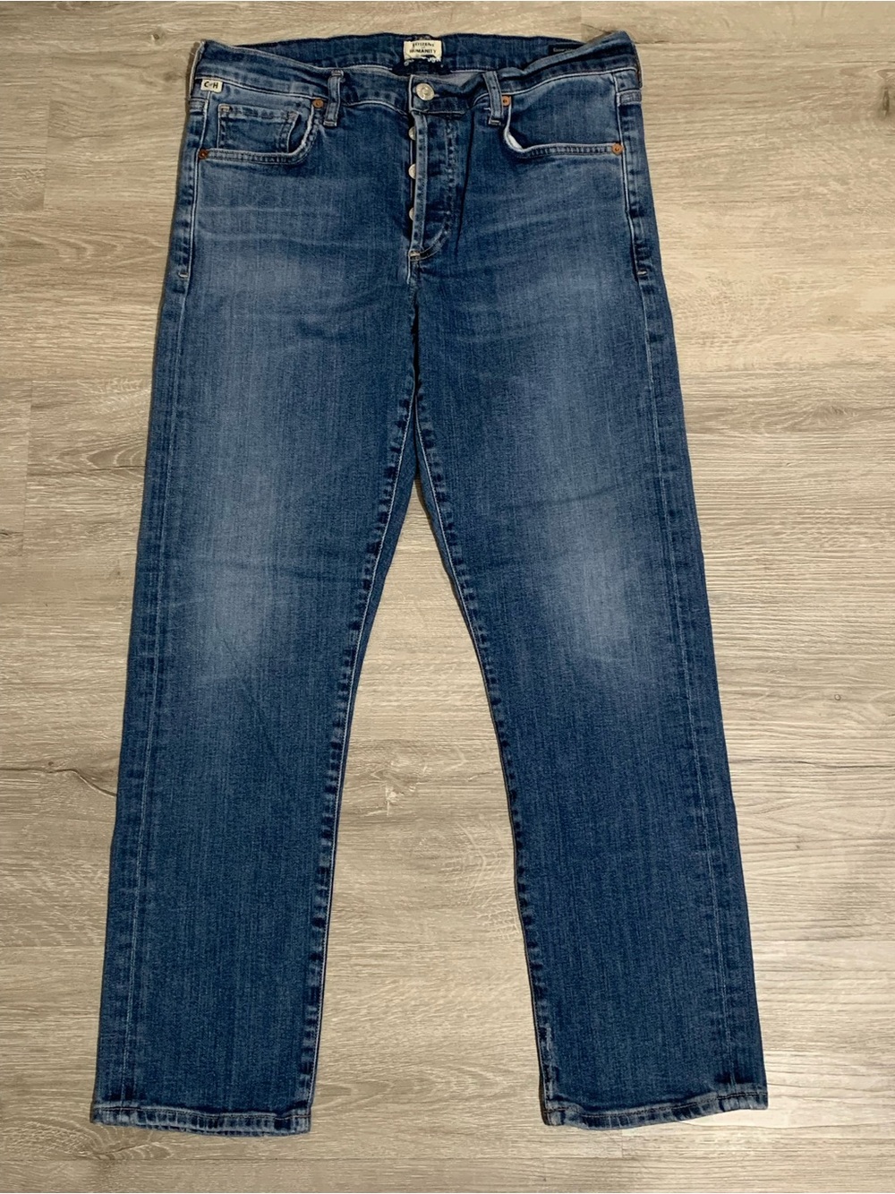 Citizens Of Humanity “Emerson” Medium Wash Slim Boyfriend Jeans